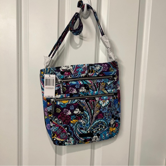 Vera Bradley Handbags - Vera Bradley x Disney Mickey’s Paisley Celebration Triple Zip Hipster